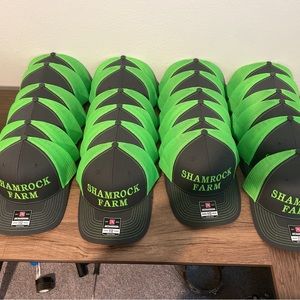 12 custom Richardson 112 hats.